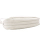 BALENCIAGA Shoulder Bag, Leather, White, Crossbody