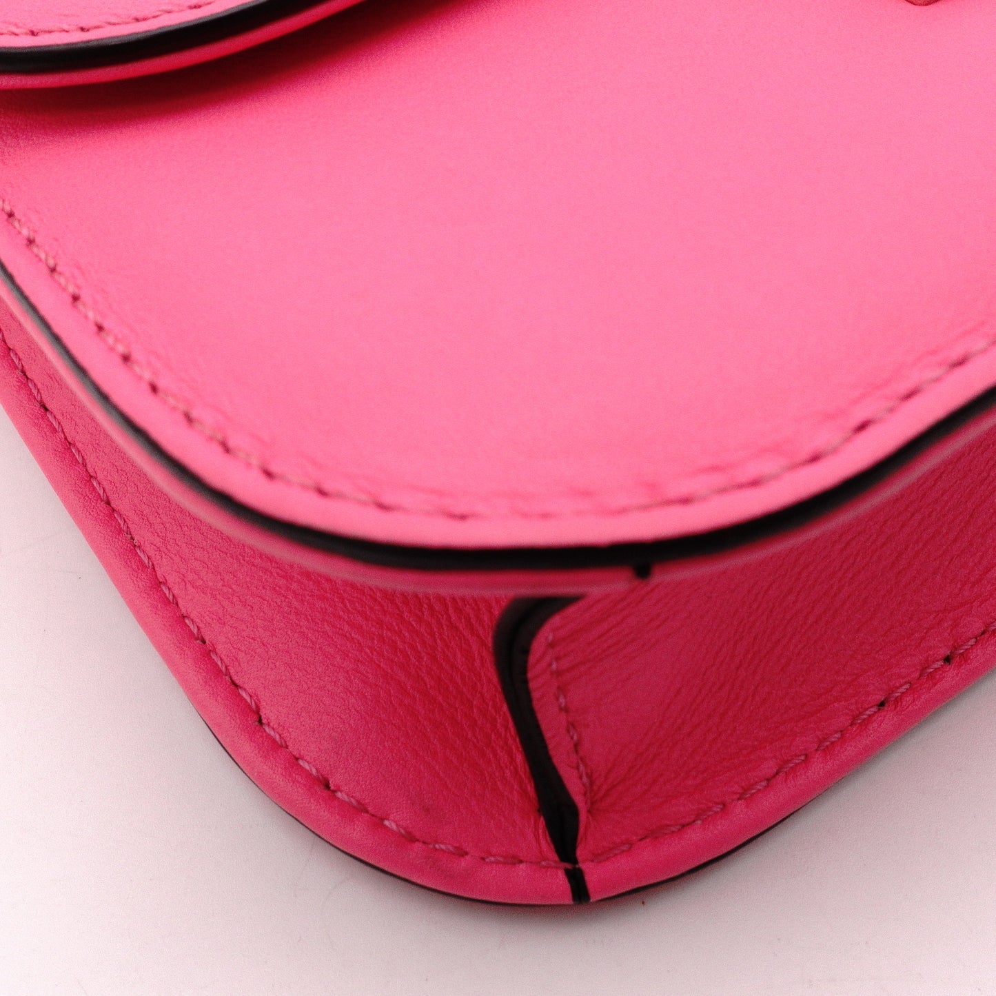 Valentino Garavani Gram Rock Small Shoulder Bag, Leather, Pink, Gold Hardware
