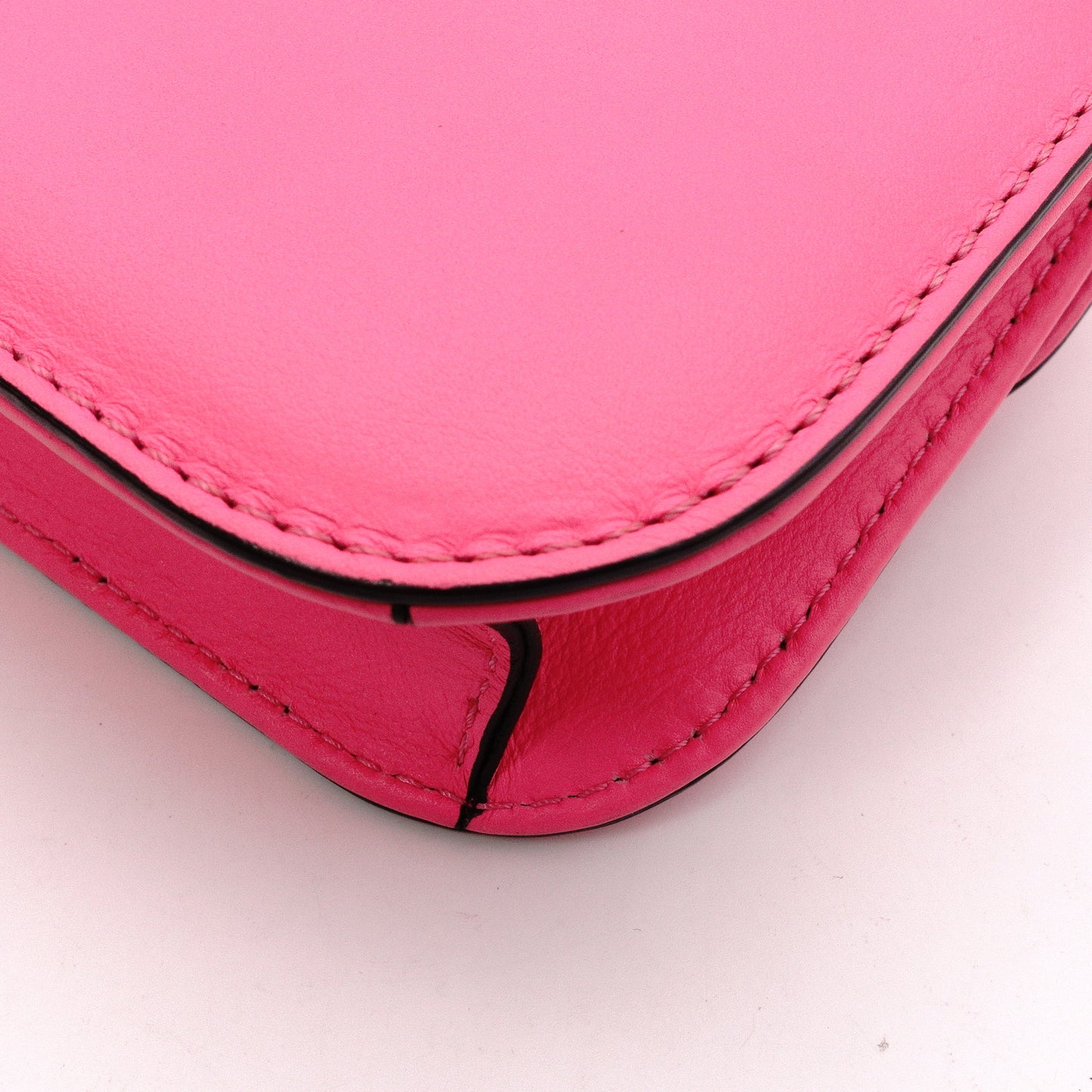 Valentino Garavani Gram Rock Small Shoulder Bag, Leather, Pink, Gold Hardware