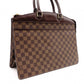 LOUIS VUITTON Riviera Special Order Damier Handbag, Leather/PVC, Brown