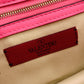 Valentino Garavani Gram Rock Small Shoulder Bag, Leather, Pink, Gold Hardware
