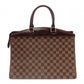 LOUIS VUITTON Riviera Special Order Damier Handbag, Leather/PVC, Brown