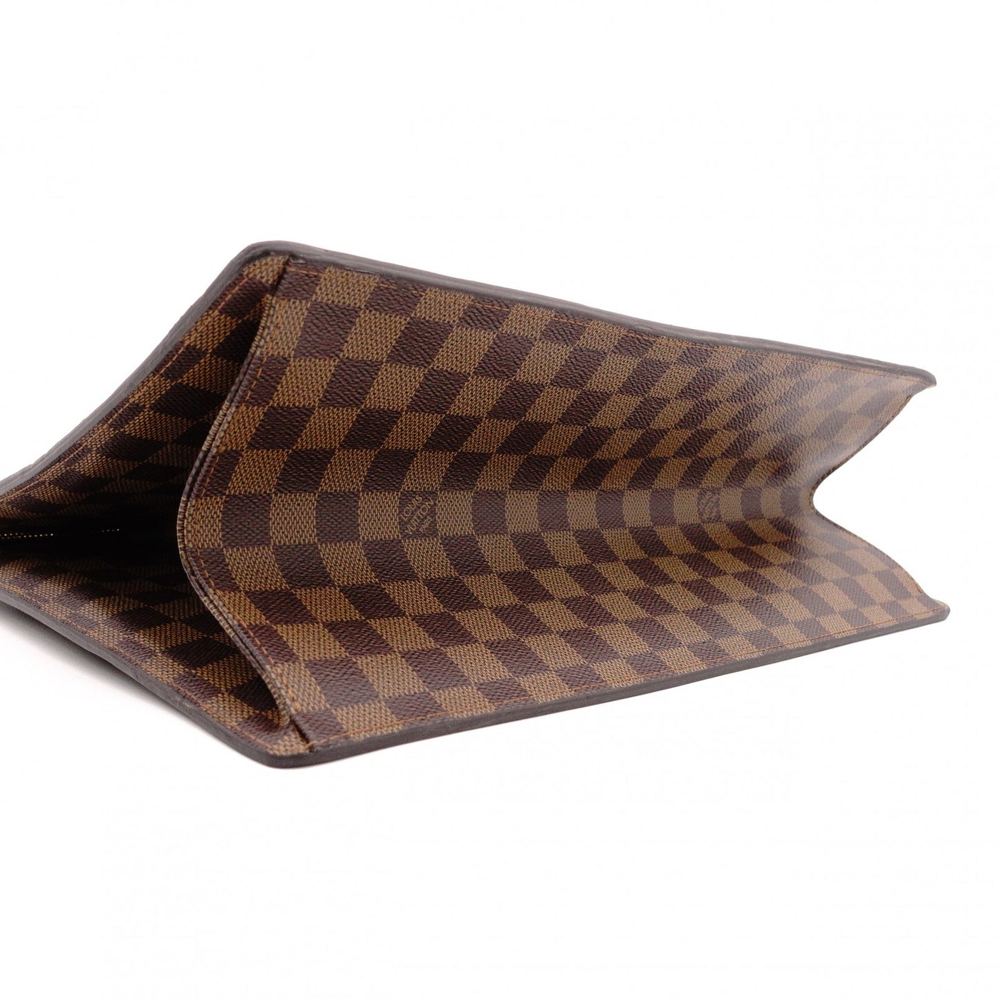 LOUIS VUITTON Riviera Special Order Damier Handbag, Leather/PVC, Brown