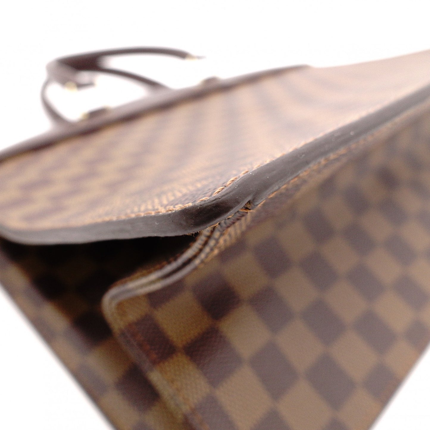 LOUIS VUITTON Riviera Special Order Damier Handbag, Leather/PVC, Brown