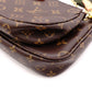 LOUIS VUITTON Multipochette Accessoires Monogram Canvas Shoulder Bag, PVC/Leather, Brown Tones