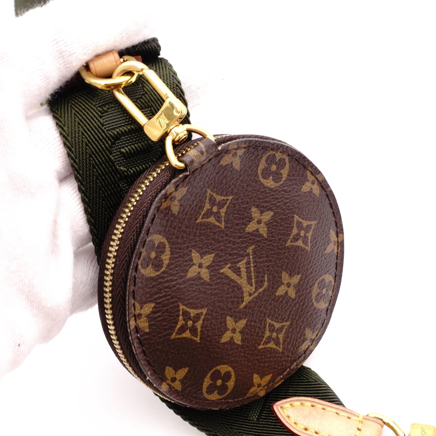 LOUIS VUITTON Multipochette Accessoires Monogram Canvas Shoulder Bag, PVC/Leather, Brown Tones