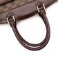 LOUIS VUITTON Riviera Special Order Damier Handbag, Leather/PVC, Brown
