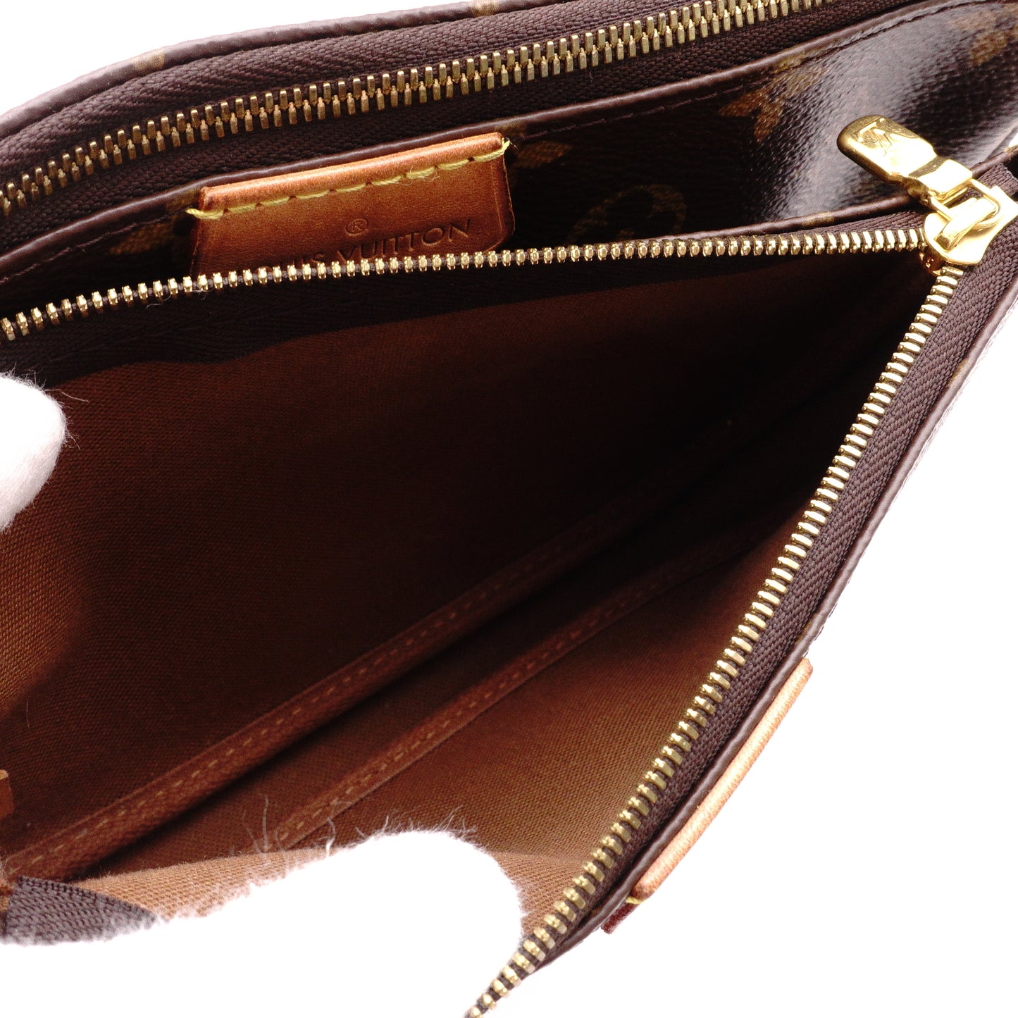 LOUIS VUITTON Multipochette Accessoires Monogram Canvas Shoulder Bag, PVC/Leather, Brown Tones