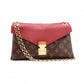 LOUIS VUITTON Parachain Monogram Canvas Shoulder Bag, Leather/PVC, Brown