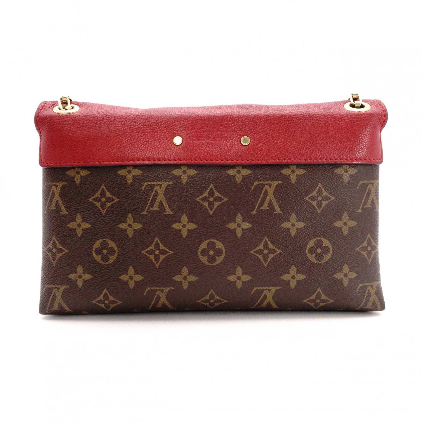 LOUIS VUITTON Parachain Monogram Canvas Shoulder Bag, Leather/PVC, Brown