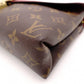 LOUIS VUITTON Parachain Monogram Canvas Shoulder Bag, Leather/PVC, Brown
