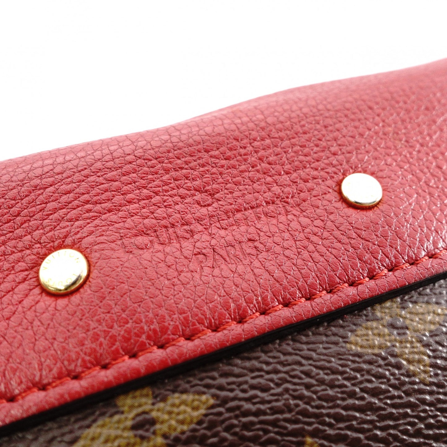 LOUIS VUITTON Parachain Monogram Canvas Shoulder Bag, Leather/PVC, Brown