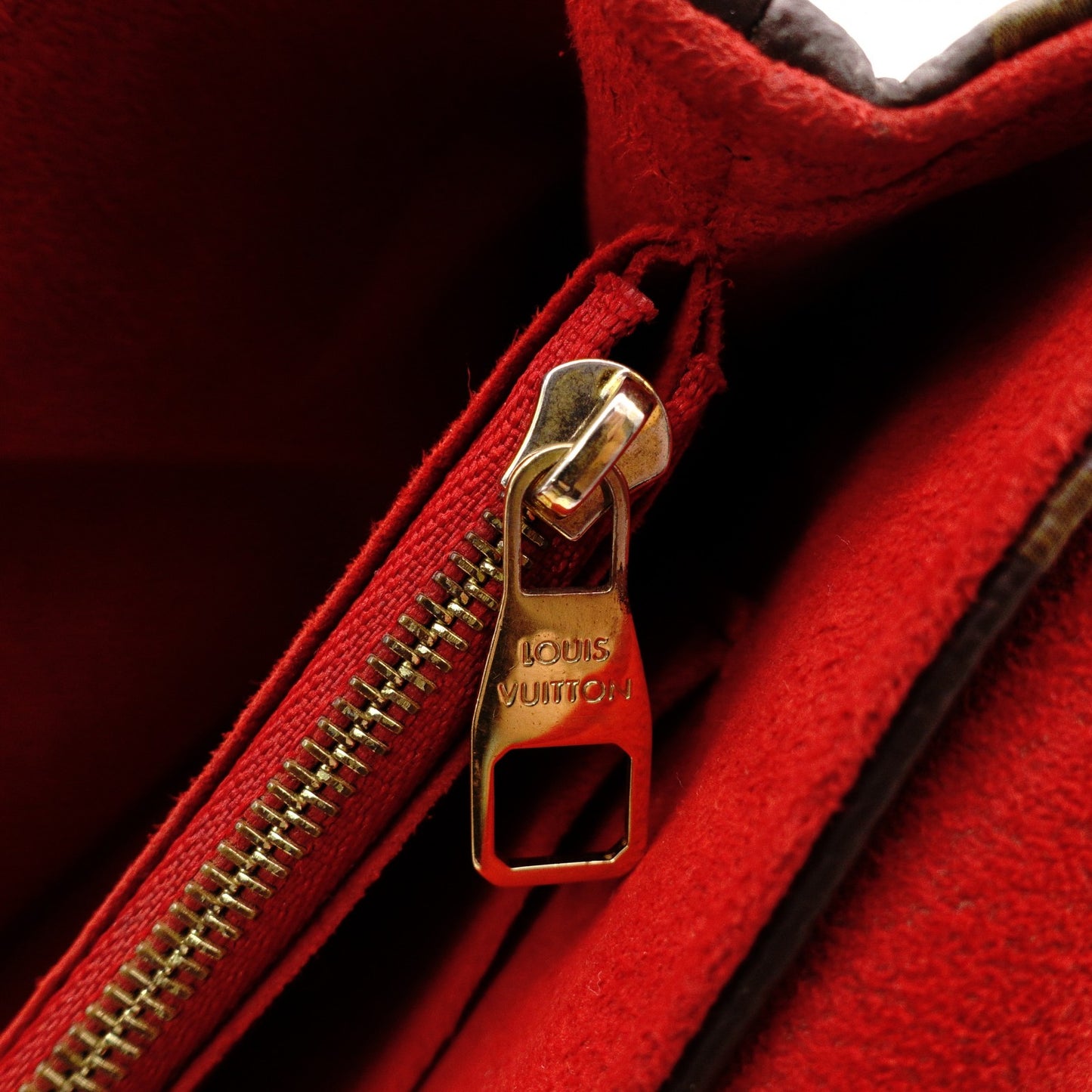 LOUIS VUITTON Parachain Monogram Canvas Shoulder Bag, Leather/PVC, Brown