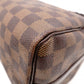 LOUIS VUITTON Speedy 25 Bandoulière Damier Ébène Handbag, 2-Way, PVC/Leather, Brown, Women's