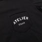 Maison Margiela Atelier 75011 T-Shirt Men's Black Size 48 M Size Black 7-9-679