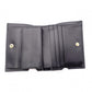 FENDI F is FENDI Tri-fold Wallet, Leather, Black, Gold Hardware, Comes with Box