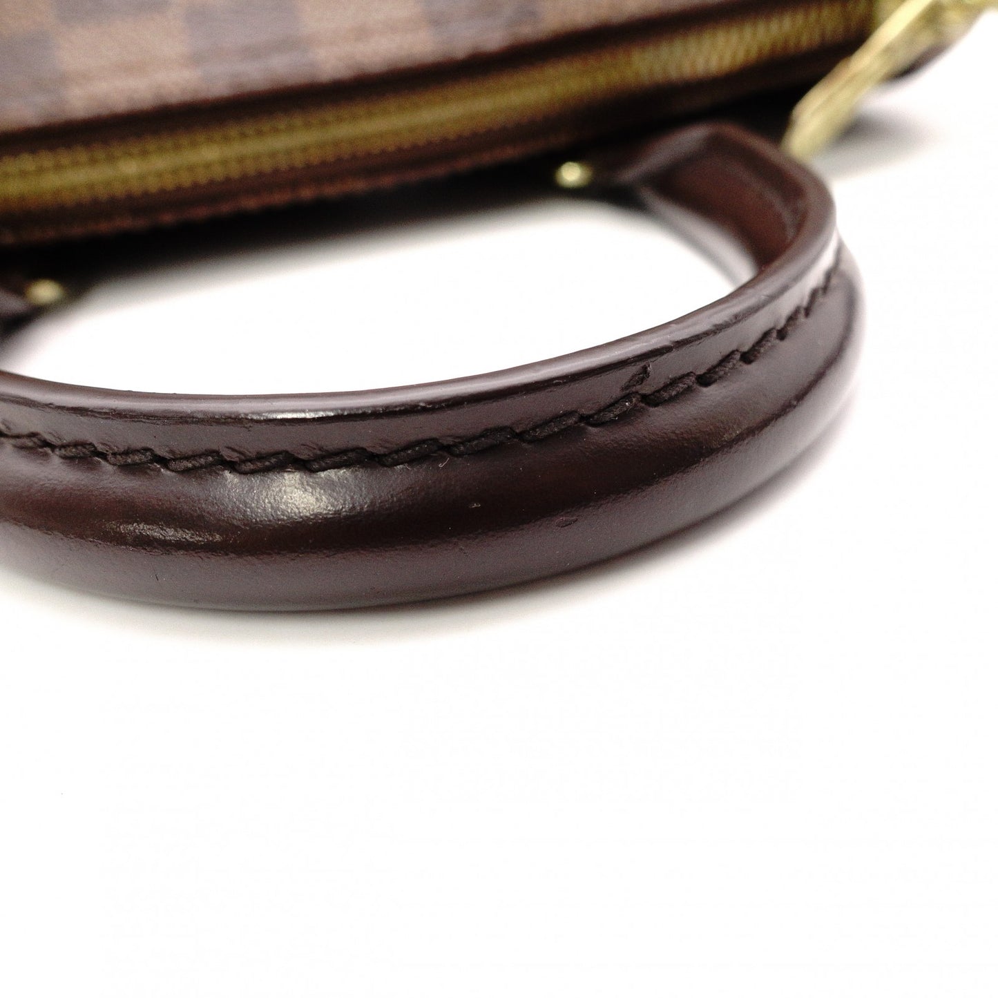 LOUIS VUITTON Speedy 25 Bandoulière Damier Ébène Handbag, 2-Way, PVC/Leather, Brown, Women's