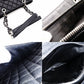CHANEL GST Grand Shopping Tote Bag Matelassé Black Caviar Leather Black Silver Hardware R8020052