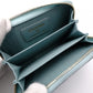 CHANEL CC Filigree Coin Purse, Light Blue Caviar Leather
