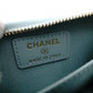 CHANEL CC Filigree Coin Purse, Light Blue Caviar Leather