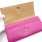 FENDI By the Way Long Wallet, Leather, Pink with Gold Hardware
