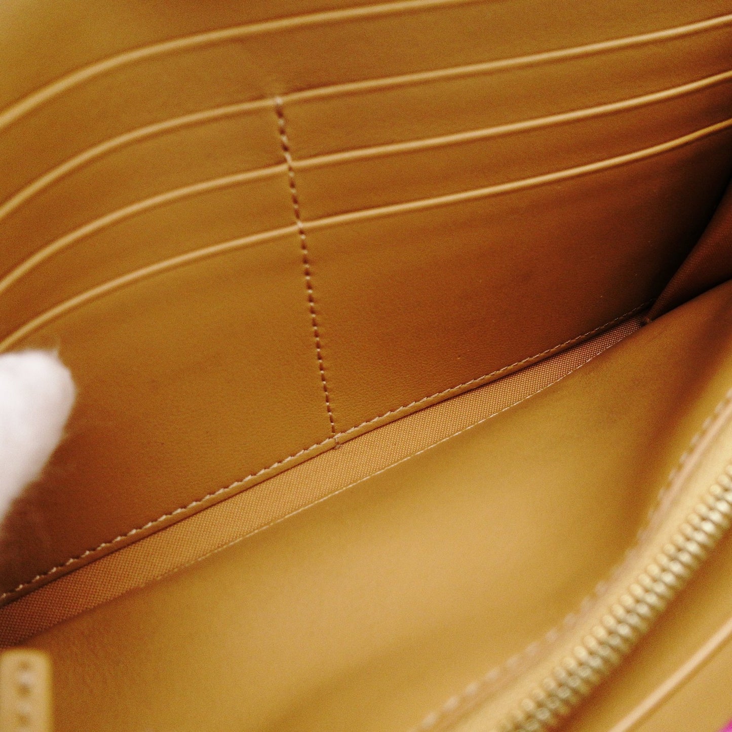 FENDI By the Way Long Wallet, Leather, Pink with Gold Hardware