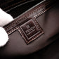 FENDI Zucca Tote Bag, Canvas/Leather, Brown, with FF Logo in Leather