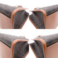 Céline Triomphe Horizontal Cabas Tote Bag Brown PVC Leather Shoulder R8020339