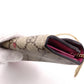 GUCCI HC1980 GG Supreme Wallet Chain, PVC/Leather, Beige, Wallet, Shoulder Strap, Gold Hardware