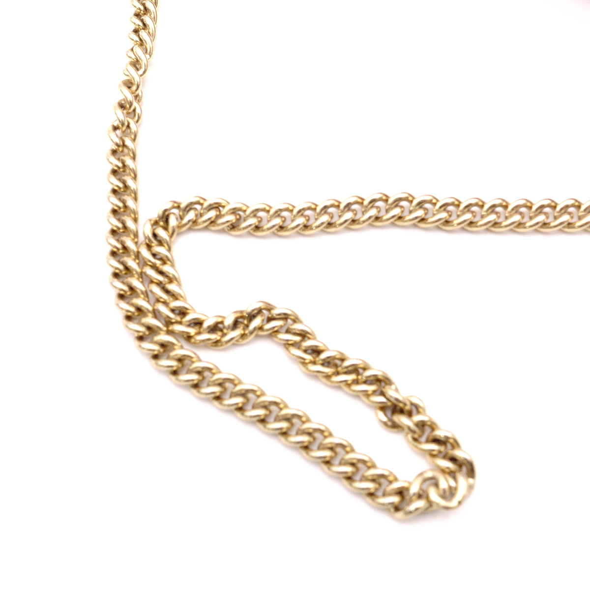 GUCCI HC1980 GG Supreme Wallet Chain, PVC/Leather, Beige, Wallet, Shoulder Strap, Gold Hardware