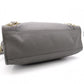 BALENCIAGA Metallic Edge City Handbag, Leather, Gray, 2-Way