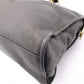BALENCIAGA Metallic Edge City Handbag, Leather, Gray, 2-Way