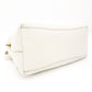 PRADA VITELLO PHOENIX Shoulder Bag White Leather White Logo Gold Hardware Single Shoulder R8020404