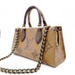 LOUIS VUITTON On the Go EW Monogram Reverse Shoulder Bag (2-Way) in Brown