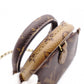 LOUIS VUITTON On the Go EW Monogram Reverse Shoulder Bag (2-Way) in Brown