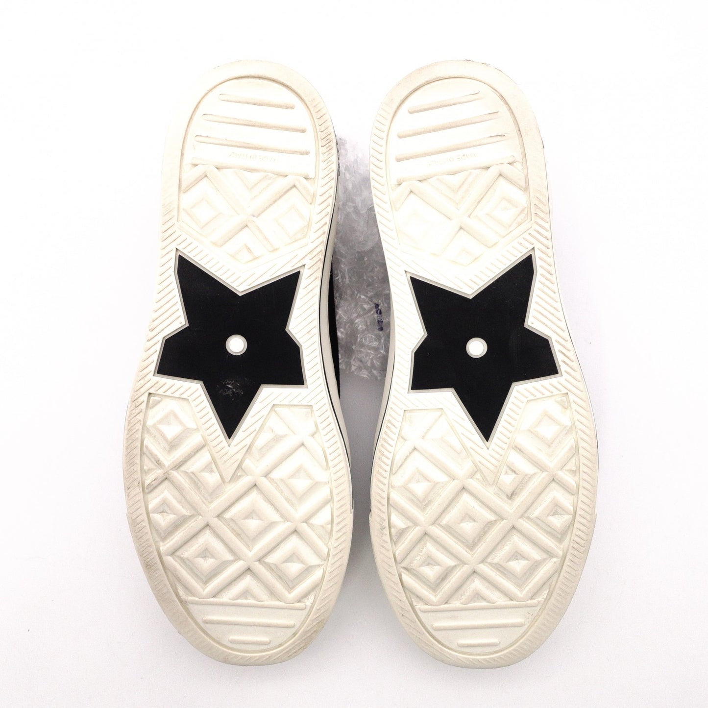 Christian Dior JADIOR Sneakers, Canvas/Rubber, Black, Size 37.5 (approx. 23.5–24 cm)