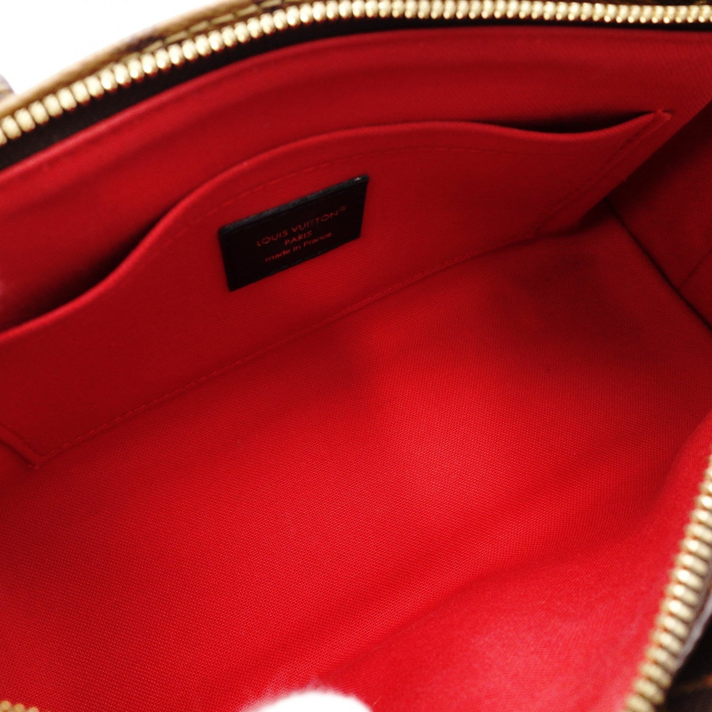 LOUIS VUITTON On the Go EW Monogram Reverse Shoulder Bag (2-Way) in Brown