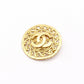 CHANEL Vintage Brooch, Metal, Gold, Women's, CC Logo