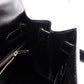 Hermès L'Tournée Kelly 28 Handbag, Leather, Black, Women's, 〇E Stamp, Gold Hardware