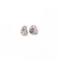 CHANEL 2000 Cruise Collection Earrings, Metal, Silver, Women's, CC Logo