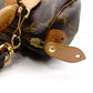 LOUIS VUITTON Mini Speedy Monogram Canvas Handbag, PVC/Leather, Brown, Women's