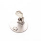 CHANEL 2000 Cruise Collection Earrings, Metal, Silver, Women's, CC Logo