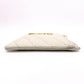 SAINT LAURENT Cassandra Coin Purse, Leather, Off-White, Gold Hardware, Card Holder, YSL