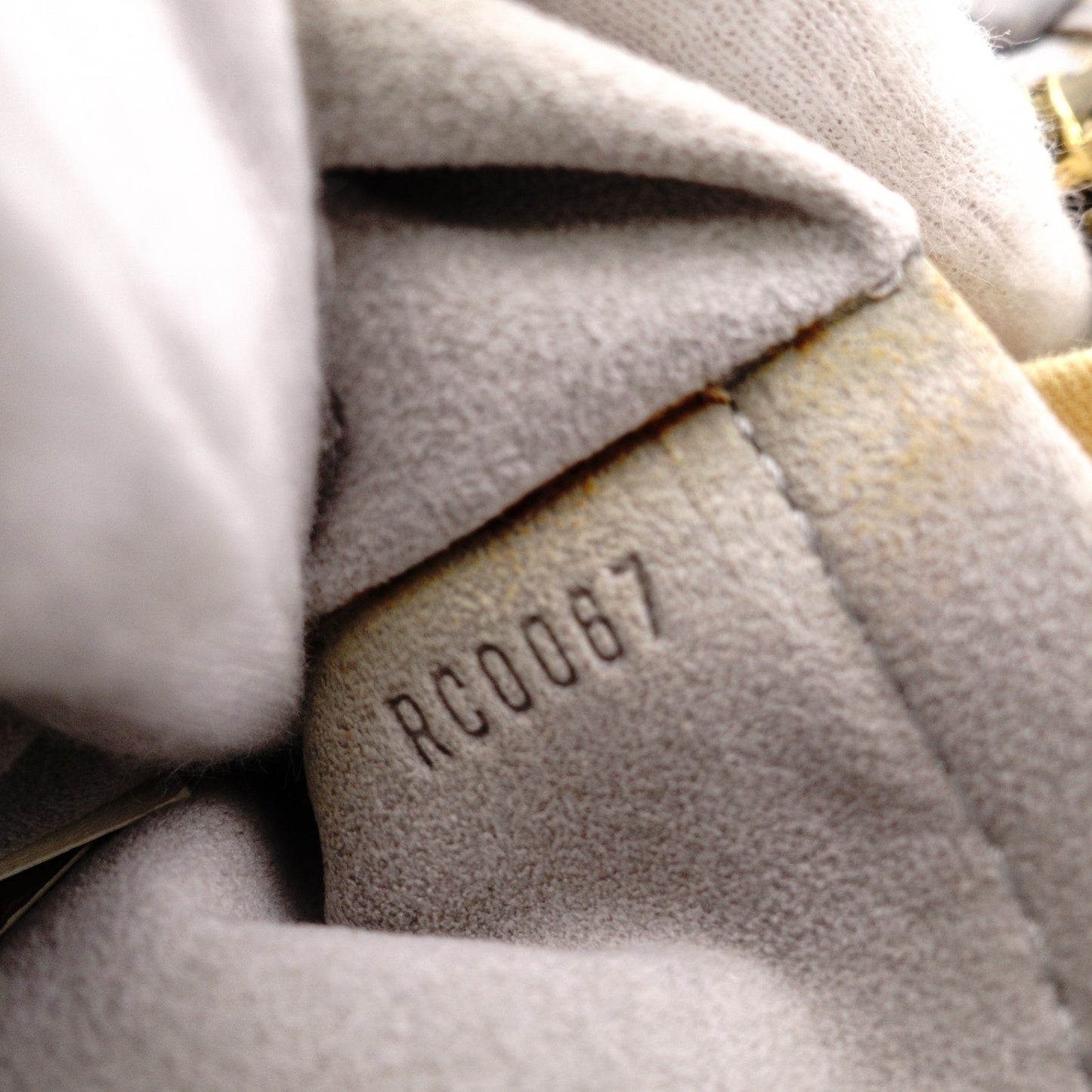 LOUIS VUITTON Nimbus PM Monogram Orlam Shoulder Bag, Leather, Gray