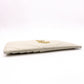 SAINT LAURENT Cassandra Coin Purse, Leather, Off-White, Gold Hardware, Card Holder, YSL