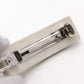 CHANEL Barrette, Metal, White, Women's, Plate, Silver Hardware, Hair Clip