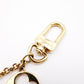 LOUIS VUITTON Charm, Metal and Plastic, Gold, Bag Charm