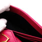 SAINT LAURENT Cassandra Long Wallet, Leather, Pink, Women's, YSL, Gold Hardware