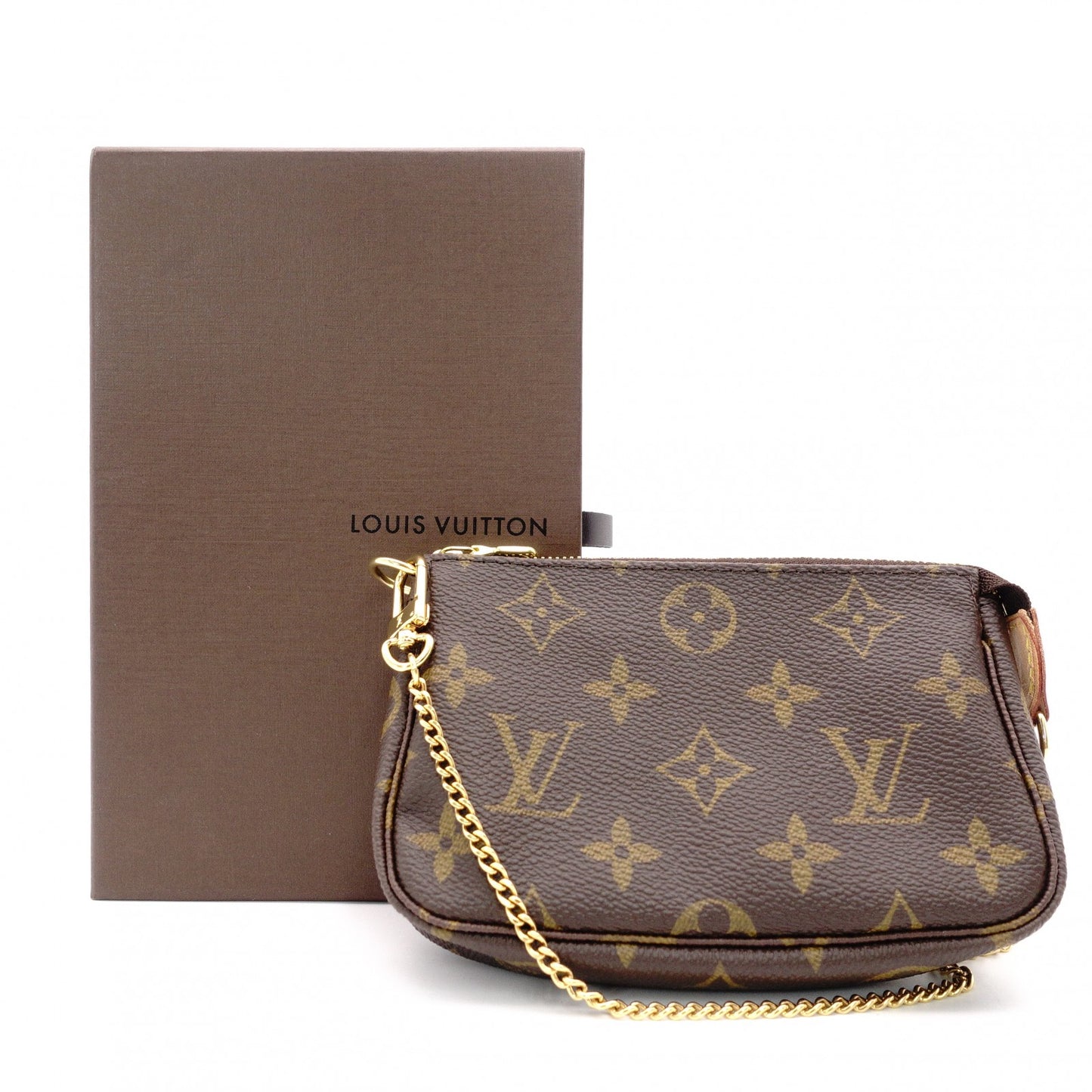Louis Vuitton Mini Pochette Accessoires Monogram Canvas Shoulder Bag