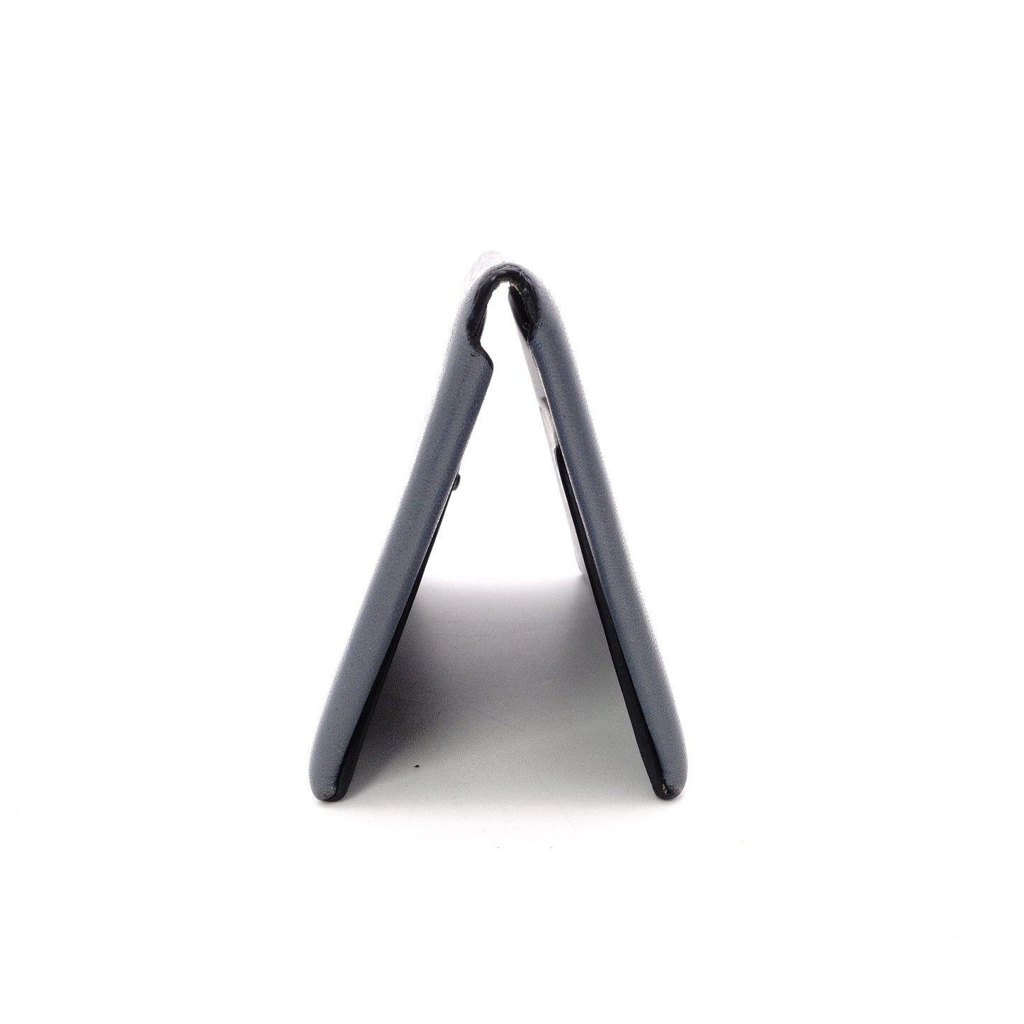 LOEWE Anagram Card Case, Leather, Blue, Women's, Logo, Business Card Holder